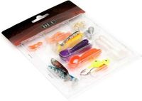 DLT Roofvis Shad Set - Sofbait Set - Assorti - 20 dlg - Kunstaasset