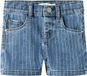 NAME IT Meisjes NMFSALLI SLIM DNM SHORTS 3555-ON NOOS Bermuda shorts Denim Blue Maat 128