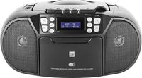 Dual DAB-P 210 Radio/CD-speler DAB+, FM AUX, CD Zwart