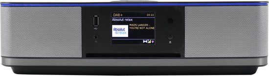 Soundmaster ICD2023SW Stereo muziekcenter met internet/DAB+ radio, CD, USB en Bluetooth