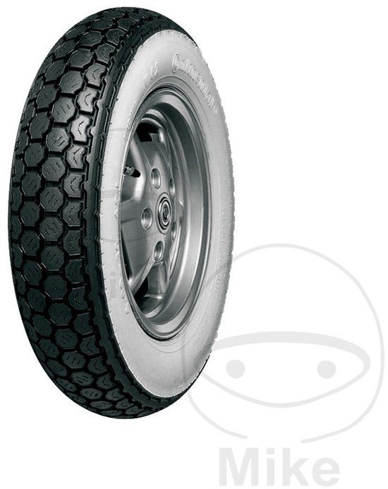 Continental K 62 Whitewall Reinforced 59j Tl Scooter Voor-/achterband Zwart 3.50 / R10