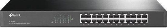 TP-Link TL-SF1024(UK) - Switch - 24 poorten - Zwart