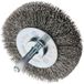 OSBORN Ronde borstel met schacht 70 x 18 x 6 mm roestvrij staaldraad