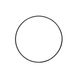 RAYHER HOBBY Metalen ring zwart gecoat 25 cm ø