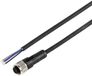 Tru Components TC-12833152 Sensor/actuator aansluitkabel M12 5-polig recht 10 m zwart