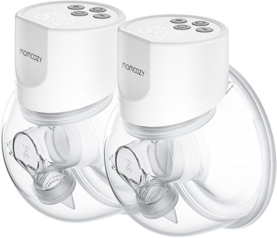 Momcozy S12Pro Handsfree Borstkolf - 2 stuks - Wit