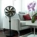 Stylies Uranus - Ventilator - 12 Snelheden - 35cm - Antraciet/Metaal
