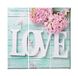 Homemania Citatie-afbeelding, 3-delig, voor Living, Room-Multicolor, 69 x 3 x 50 cm, HM203PKNV-245, polyester, hout