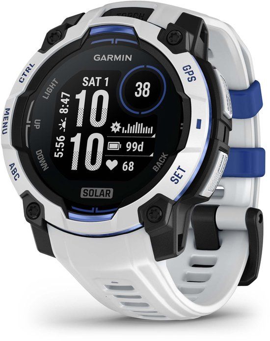 Garmin Instinct 3 Solar GPS Smartwatch - 45 mm - Zonne-energie - Zwart