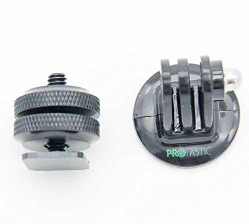 PROtastic flitsschoen > 0,64 cm mannelijke schroef & GoPro compatibele houder, accessoires en actiecamera's op uw DSLR.