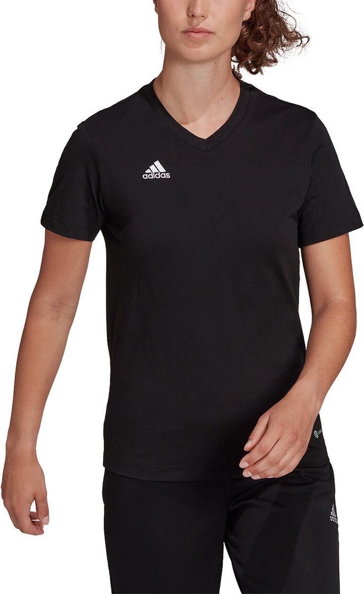 Adidas Women's T-shirt Ent22 Tee W - Black - Size S