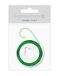 Ursus Creatieve draad, ca. 0,3 mm x 20 m, van koper, plastic spoel, gelakt in metallic groen