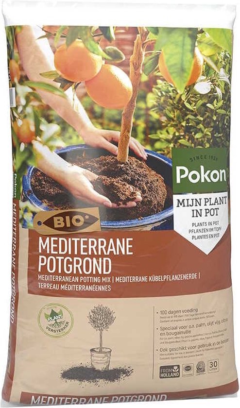 Pokon MPS RHP Mediterrane Grond Bio 30 L