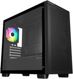 UNYKAch Revelat Mesh Edge Micro-ATX-behuizing, ARGB-gaming-behuizing, frontpaneel, 4 ARGB-ventilatoren meegeleverd, GPU-ondersteuning 450 mm, vloeibare koeling 360 mm