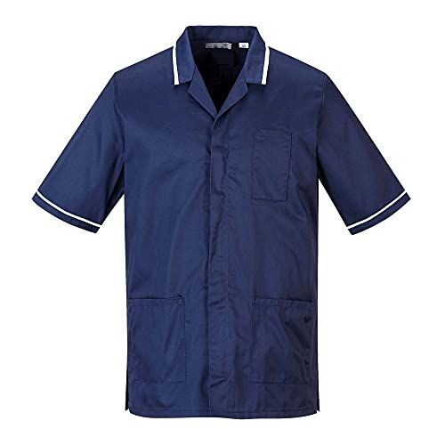 Portwest C820 Healthcare Tunic, Regular, Size 3XL, Navy