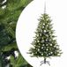 vidaXL Kunstkerstboom met kerstbal 120 cm 150 LED's Warmwit