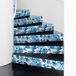 Ambiance Sticker Zelfklevende trap, tegels, trap, tropisch, Santos, zelfklevend, voor trap, cementtegels, 2 stroken van 30 x 105 cm