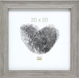 Deknudt Frames fotolijst S43WF3 - beige - houtstructuur - foto 20x20