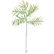 Feuille d'asperge artificielle en plastique H 35 et D 20 cm
