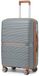 Valise - Valise rigide - 61 cm - 100% polypropylène - 8 roues spinner - Serrure TSA - Gris