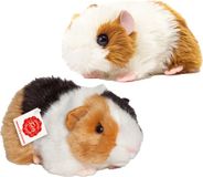 Teddy Hermann Hermann Teddy Knuffeldier Cavia set 2x stuks - zachte pluche - premium knuffels - 20cm - Kleurenmix