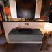 Mondiaz ERIN 120cm badmeubelset Dark grey met 1 lade en Urban wastafel