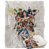 WONDER WOMAN Silky Touch Super Zachte Sprei Deken 152 x 127 cm