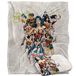 WONDER WOMAN Silky Touch Super Zachte Sprei Deken 152 x 127 cm