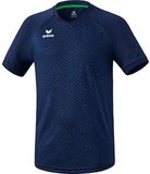 Erima Madrid Shirt Korte Mouw Heren - New Navy | Maat: XXL