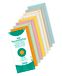 EXACOMPTA 13395B 180 g effen Italiaanse geperforeerde indexvellen, 10,5 cm x 24 cm voor bestandsmap (A4), 1 pak van 100, verschillende kleuren