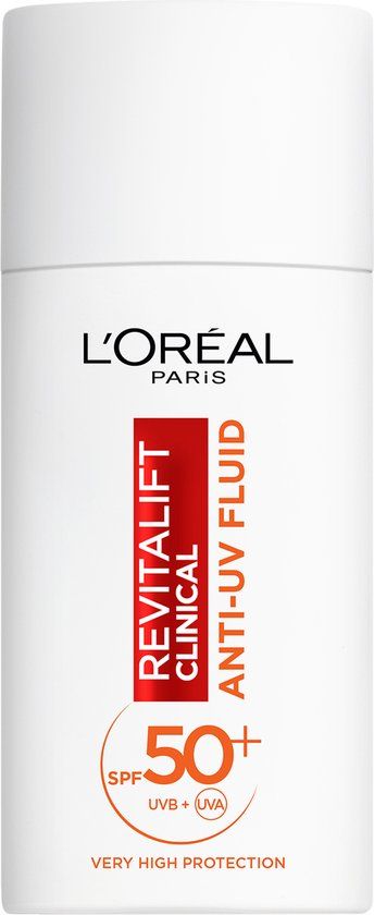 L'Oréal Paris Revitalift Clinical Anti-UV Fluid SPF 50 met Vitamine C* - 50 ml