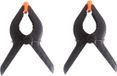 Shoppartners Bv 4x pince de serrage / pince à ressort noire 15 cm