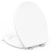 YEAUPE PRO WC-bril met Softclosemechanism - Toilet Seat Wit O-Vorm