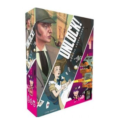Asmodee Unlock! Heroic Adventures - Bordspel