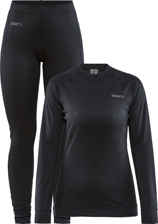 Craft Core Dry Baselayer Set Dames - black L - 2020