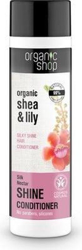 Organic Shop Shea & Lily Silky Shine Conditioner Silk Nectar - 280 ml