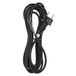 EMOS Câble de raccordement en caoutchouc 5 m, câble d'alimentation, câble de raccordement pour charge mécanique moyenne, câble de raccordement Schuko, 3 x 1,0 mm², H05RN-F caoutchouc/néoprène, noir
