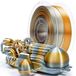 Omgoods - PLA filament multicolore pour imprimante 3D en 1.75mm