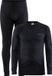 Craft Core Dry Baselayer Thermoset Heren - Zwart - Maat L