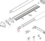 Fiamma Rollertube Links Zwart
