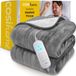 Cosi Home Elektrische Bovendeken - 180 x 130 cm - Grijs