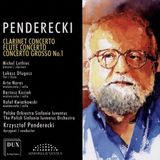 DUX Records Penderecki: Clarinet, Flute Ctos & CD