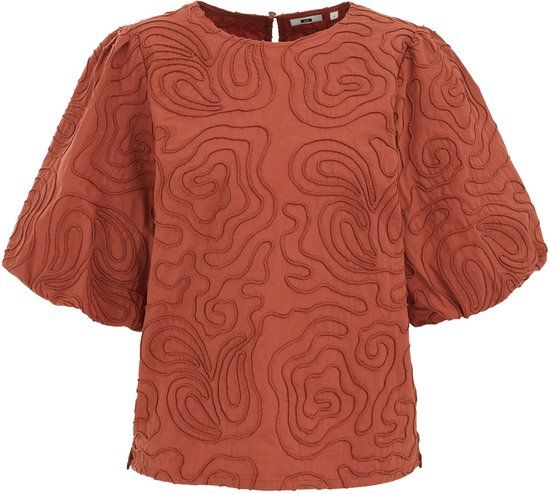WE Fashion Dames top met embroideries