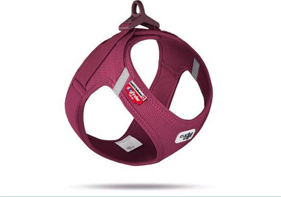 Vest Curli Vest Harness Clasp Air-Mesh Ruby XL