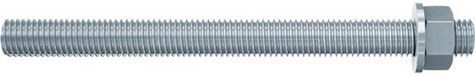 Fischer 10x Ankerstang FIS A M 10 x 130 gvz galvanisch verzinkt staalkwaliteit 8.8 - 524170