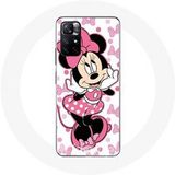 Maniacase Hoesje voor Xiaomi Redmi Note 11s 5G Minnie Mouse Schattig cartoon roze
