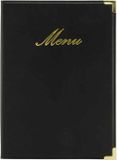 Securit Classic Menuhouder Zwart 25x18xh,5cm A5