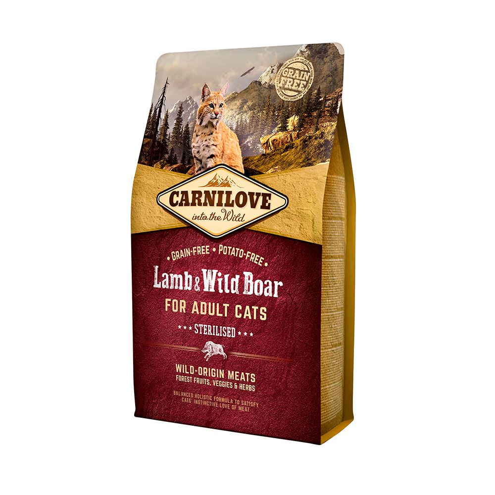 Carnilove Lamb & Wild Boar Sterilised 2kg