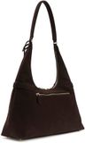 Guess Ella Grote Schoudertas Dames - Imitatiesuede - Bruin