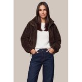 G-maxx faux fur jas - bruin